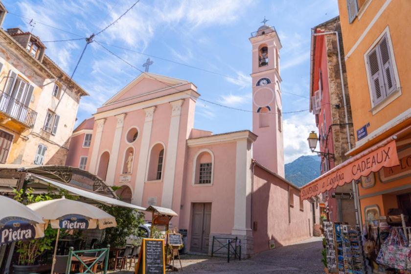Charmant T1 Plein Centre Corte Au 13 Cours Paoli Wifi Gratuit Calme Lumineux Exterior photo