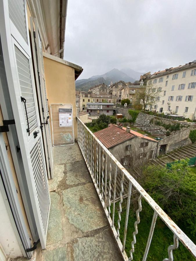 Charmant T1 Plein Centre Corte Au 13 Cours Paoli Wifi Gratuit Calme Lumineux Exterior photo